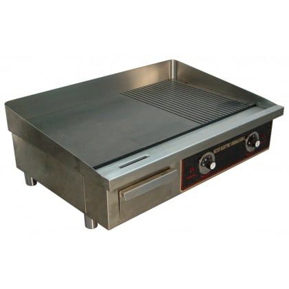 Жарочная поверхность ERGO EG-738-2 гладкая/рифленая