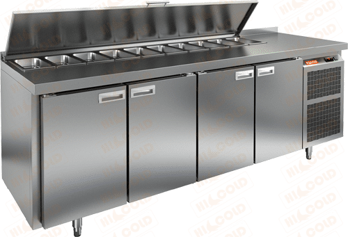 Стол охлаждаемый для салатов (саладетта) HICOLD SL1-1111GN